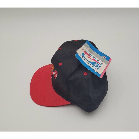 Vintage Chicago Bulls Looney Tunes Youth Snapback Cap W Tags Taz FreshCaps NBA - Picture 2 of 12
